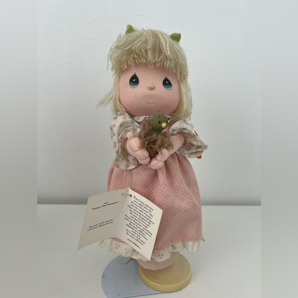 precious moment seasonal musical doll